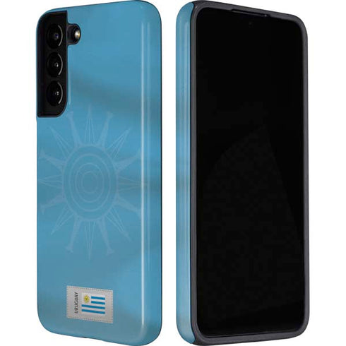 Uruguay Soccer Flag Galaxy S22 Plus Pro Case